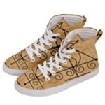 Only Good Shall Enter This House Men s Hi-Top Skate Sneakers