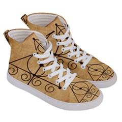 Men s Hi-Top Skate Sneakers 