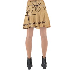 Wrap Front Skirt 