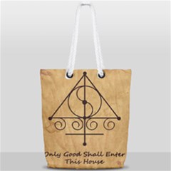 Full Print Rope Handle Tote (Small) 