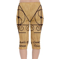 Velvet Capri Leggings  
