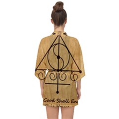Half Sleeve Chiffon Kimono 