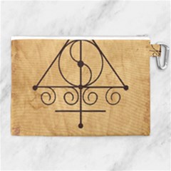Canvas Cosmetic Bag (XL) 