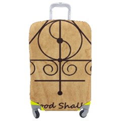 Only Good Shall Enter This House Luggage Cover (Medium) from ArtsNow.com