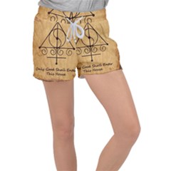 Women s Velour Lounge Shorts 