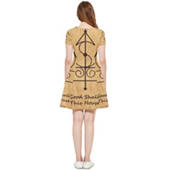 Inside Out Cap Sleeve Dress 