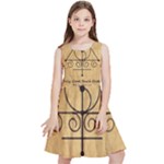 Only Good Shall Enter This House Kids  Skater Dress