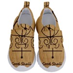 Only Good Shall Enter This House Kids  Velcro No Lace Shoes