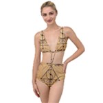 Only Good Shall Enter This House Tied Up Two Piece Swimsuit