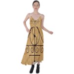 Only Good Shall Enter This House Tie Back Maxi Dress