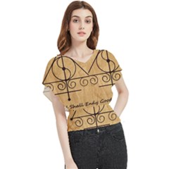 Butterfly Chiffon Blouse 