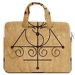 Only Good Shall Enter This House MacBook Pro Double Pocket Laptop Bag
