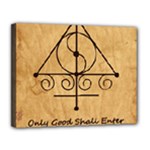 Only Good Shall Enter This House Canvas 14  x 11  (Stretched)