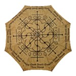 Only Good Shall Enter This House Golf Umbrellas