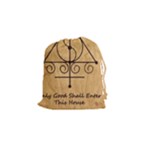 Only Good Shall Enter This House Drawstring Pouch (Small)