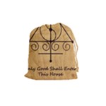 Only Good Shall Enter This House Drawstring Pouch (Medium)