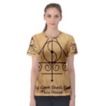 Only Good Shall Enter This House Women s Sport Mesh Tee