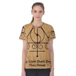 Only Good Shall Enter This House Women s Cotton Tee