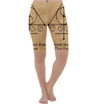 Only Good Shall Enter This House Cropped Leggings 