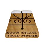 Only Good Shall Enter This House Fitted Sheet (Full/ Double Size)