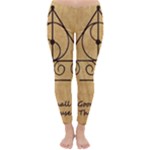 Only Good Shall Enter This House Classic Winter Leggings