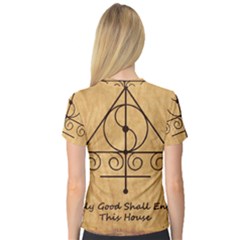 V-Neck Sport Mesh T-Shirt 