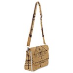 Only Good Shall Enter This House Shoulder Bag with Back Zipper