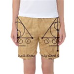Only Good Shall Enter This House Women s Basketball Shorts