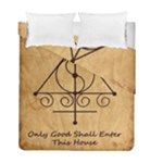 Only Good Shall Enter This House Duvet Cover Double Side (Full/ Double Size)