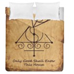 Only Good Shall Enter This House Duvet Cover Double Side (Queen Size)