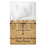 Only Good Shall Enter This House Duvet Cover (Single Size)