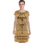 Only Good Shall Enter This House Cap Sleeve Nightdress