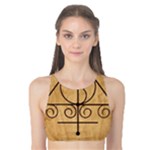 Only Good Shall Enter This House Tank Bikini Top