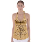 Only Good Shall Enter This House Babydoll Tankini Top