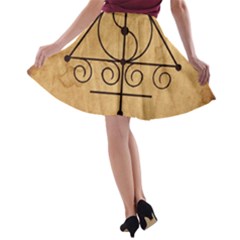 A-line Skater Skirt 
