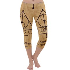 Capri Yoga Leggings Front Capri Yoga Leggings Front