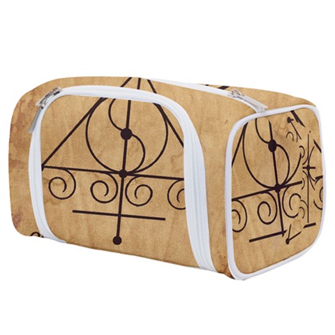 Only Good Shall Enter This House Toiletries Pouch from ArtsNow.com