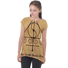 Cap Sleeve High Low Top 