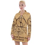Only Good Shall Enter This House Women s Long Sleeve Casual Dress
