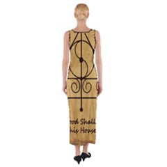 Fitted Maxi Dress 