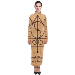 Turtleneck Maxi Dress 