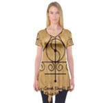 Only Good Shall Enter This House Short Sleeve Tunic 