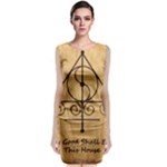 Only Good Shall Enter This House Classic Sleeveless Midi Dress
