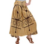 Only Good Shall Enter This House Satin Palazzo Pants