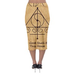 Midi Pencil Skirt 