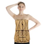 Only Good Shall Enter This House Strapless Top