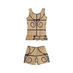 Only Good Shall Enter This House Kids  Boyleg Swimsuit