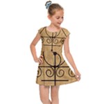 Only Good Shall Enter This House Kids  Cap Sleeve Dress