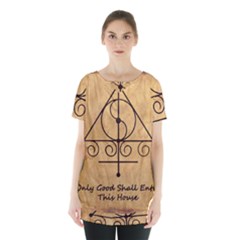 Skirt Hem Sports Top 