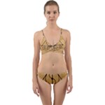 Only Good Shall Enter This House Wrap Around Bikini Set